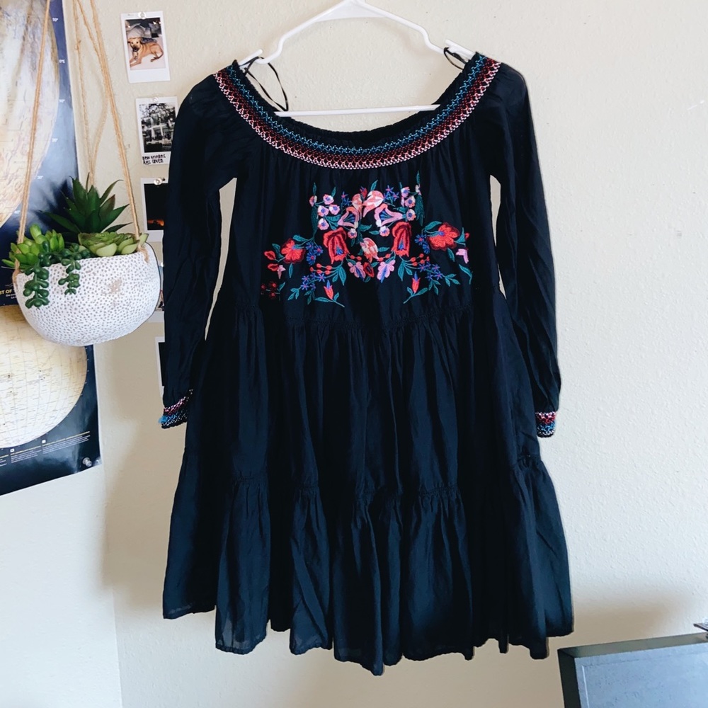 free people off the shoulder dress